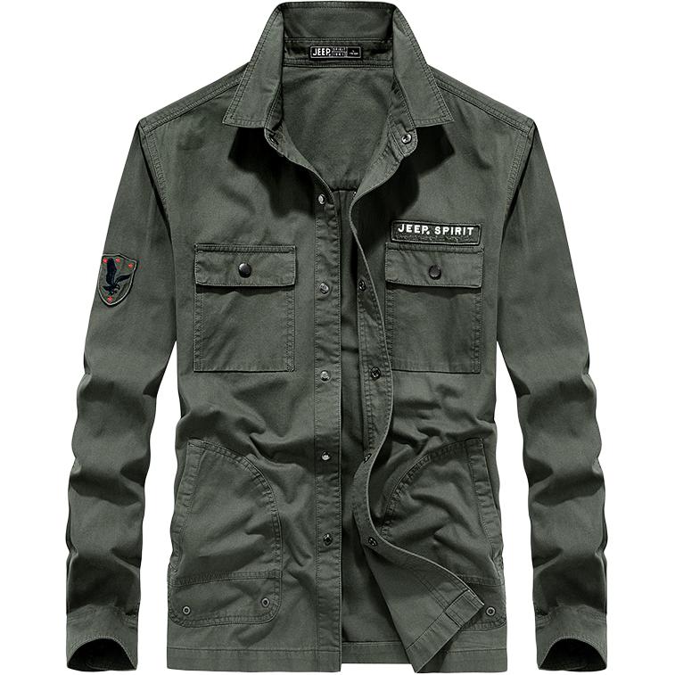 

Рубашка мужская JEEP SPIRIT, Army Green