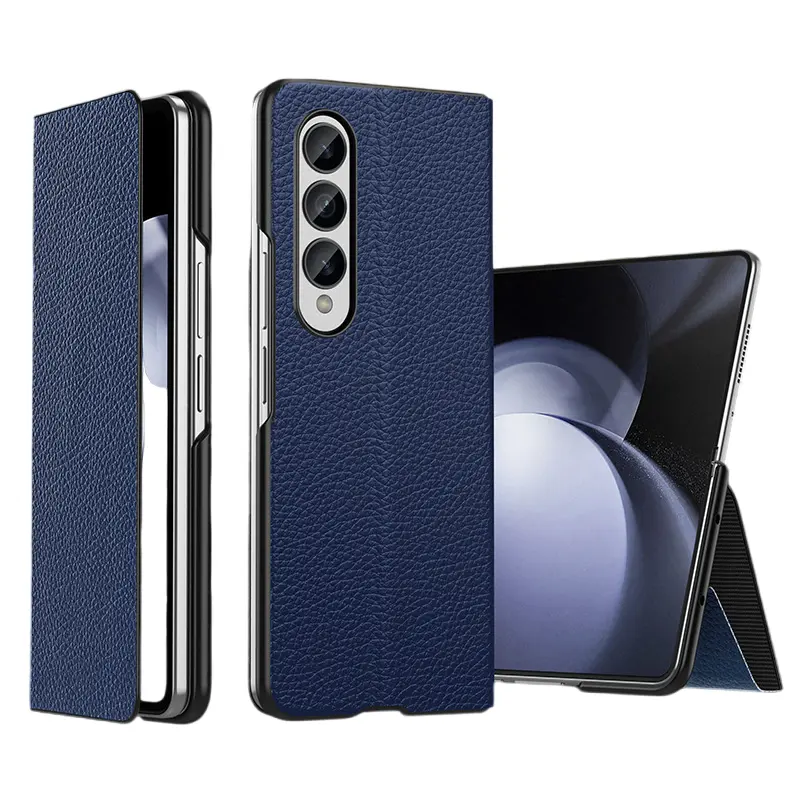 

Чехол для телефона Povatine, Sapphire blue|Lychee pattern magnetic bracket leather case