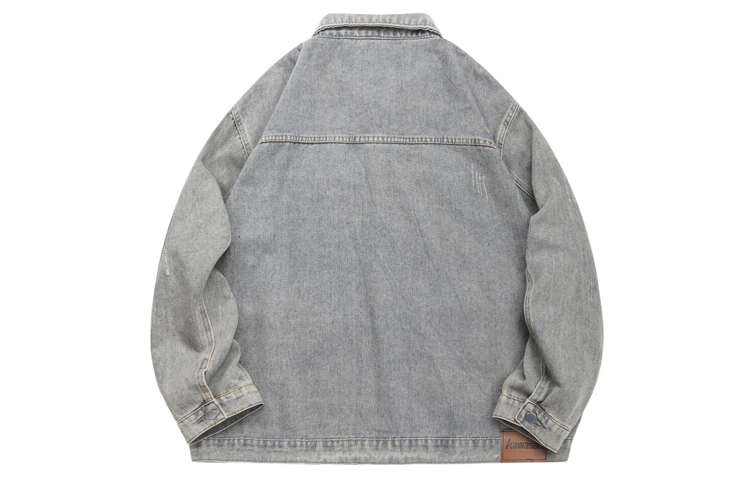 

Джинсовая куртка унисекс Kawasaki, цвет Vintage Blue