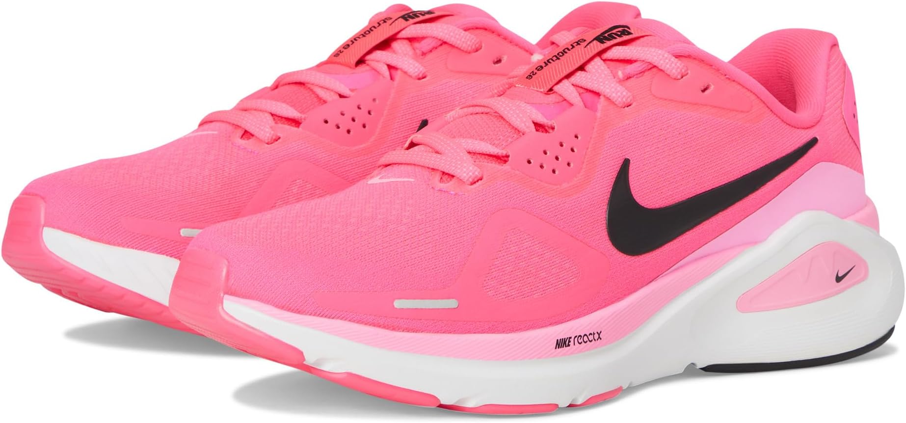 Кроссовки Nike Structure 26, цвет Hyper Pink/Black/Pink Spell/White