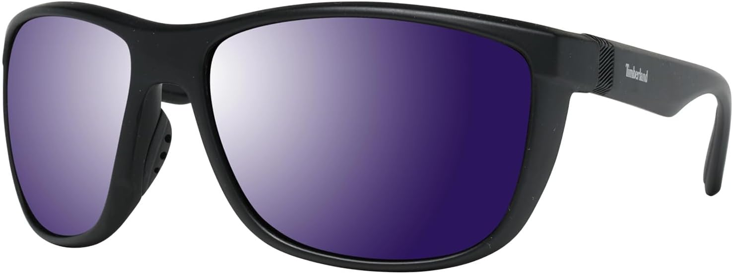 

Timberland мужские матовые черные прямоугольные пластиковые солнцезащитные очки с дымчатыми линзами TB7179