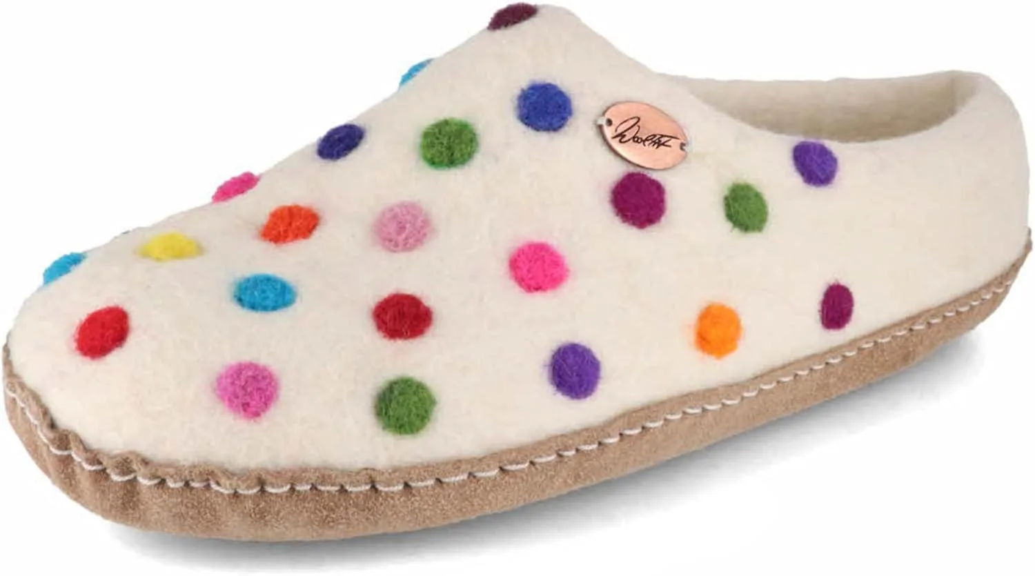 Войлочные тапочки Footprint Barefoot унисекс с кожаной подошвой, из 100% шерсти, экологические Woolfit