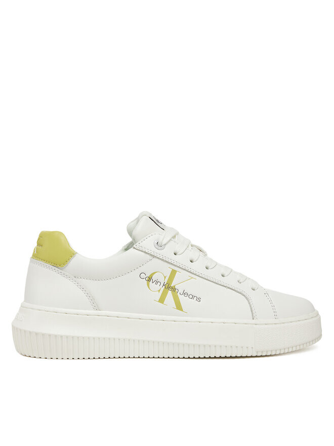 Кроссовки Calvin Klein Jeans Chunky Cupsole Laceup Mon Lth YW0YW00823, белый