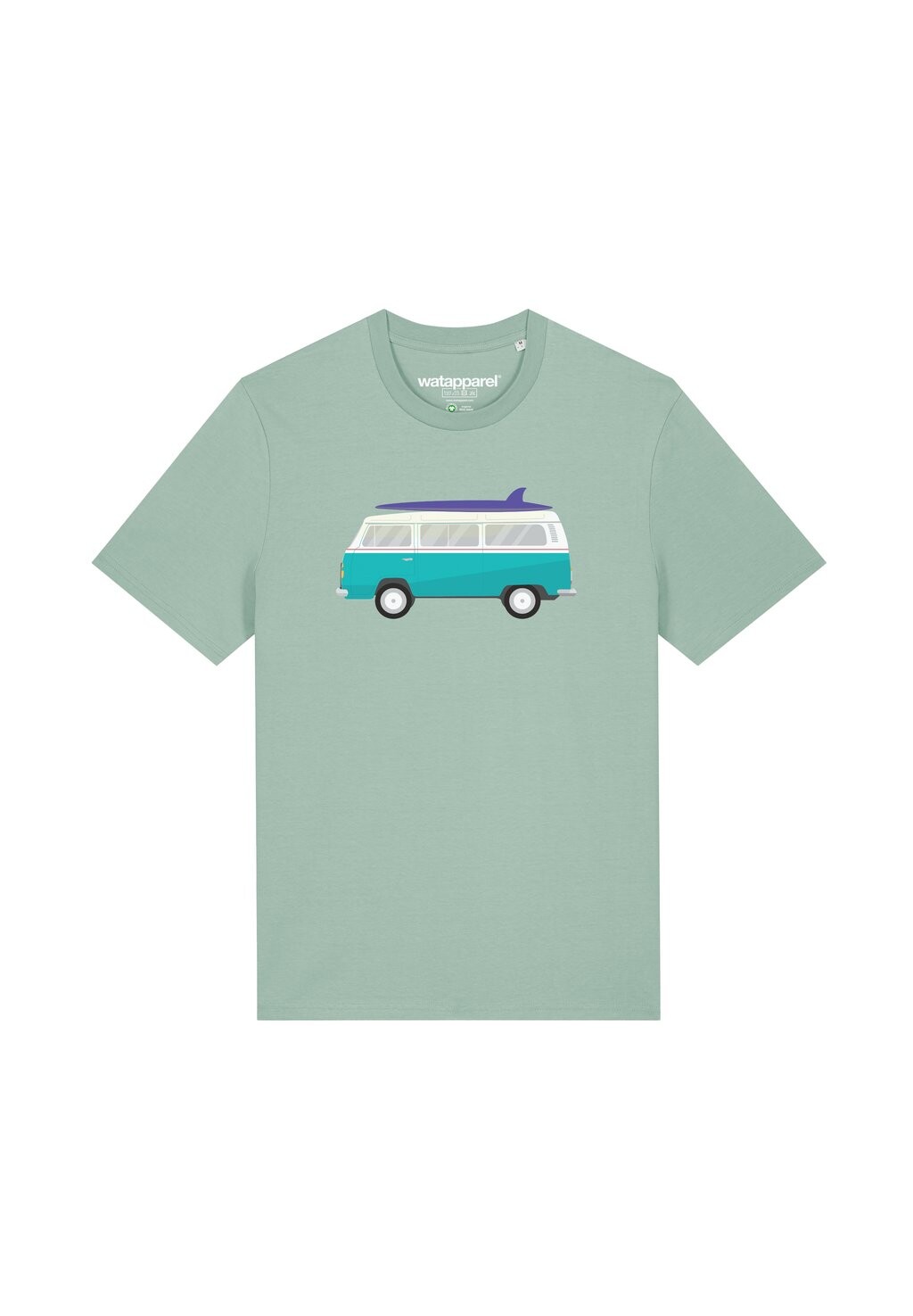 

Футболка с принтом CALIFORNIA DREAM Watapparel, цвет aloe