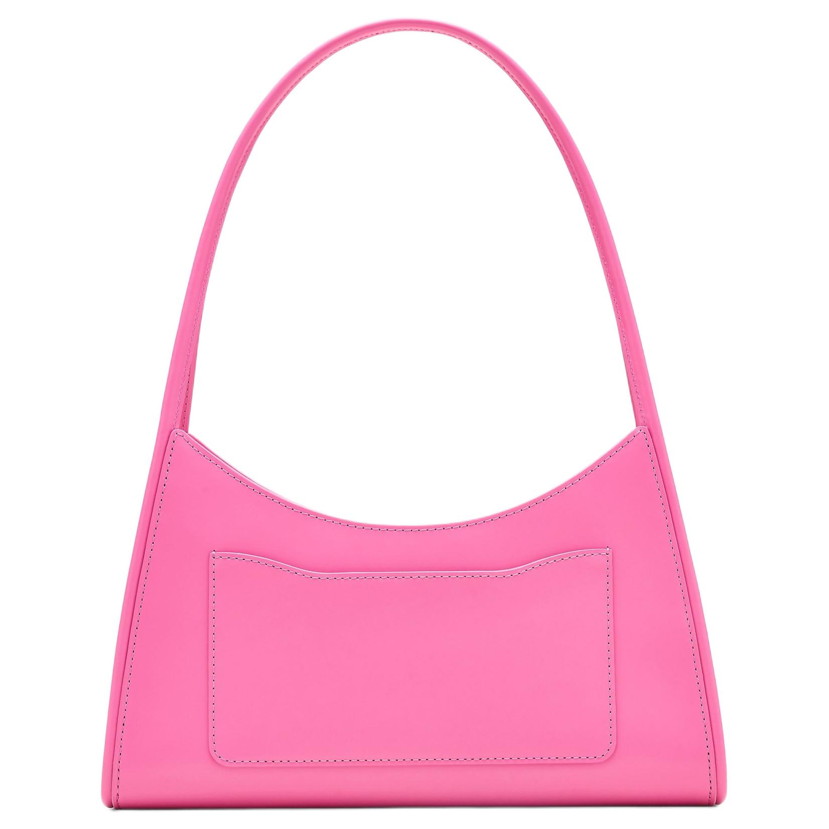 MARC JACOBS Кожаная сумка, женская сумка через плечо с бантом Pink — фото 3