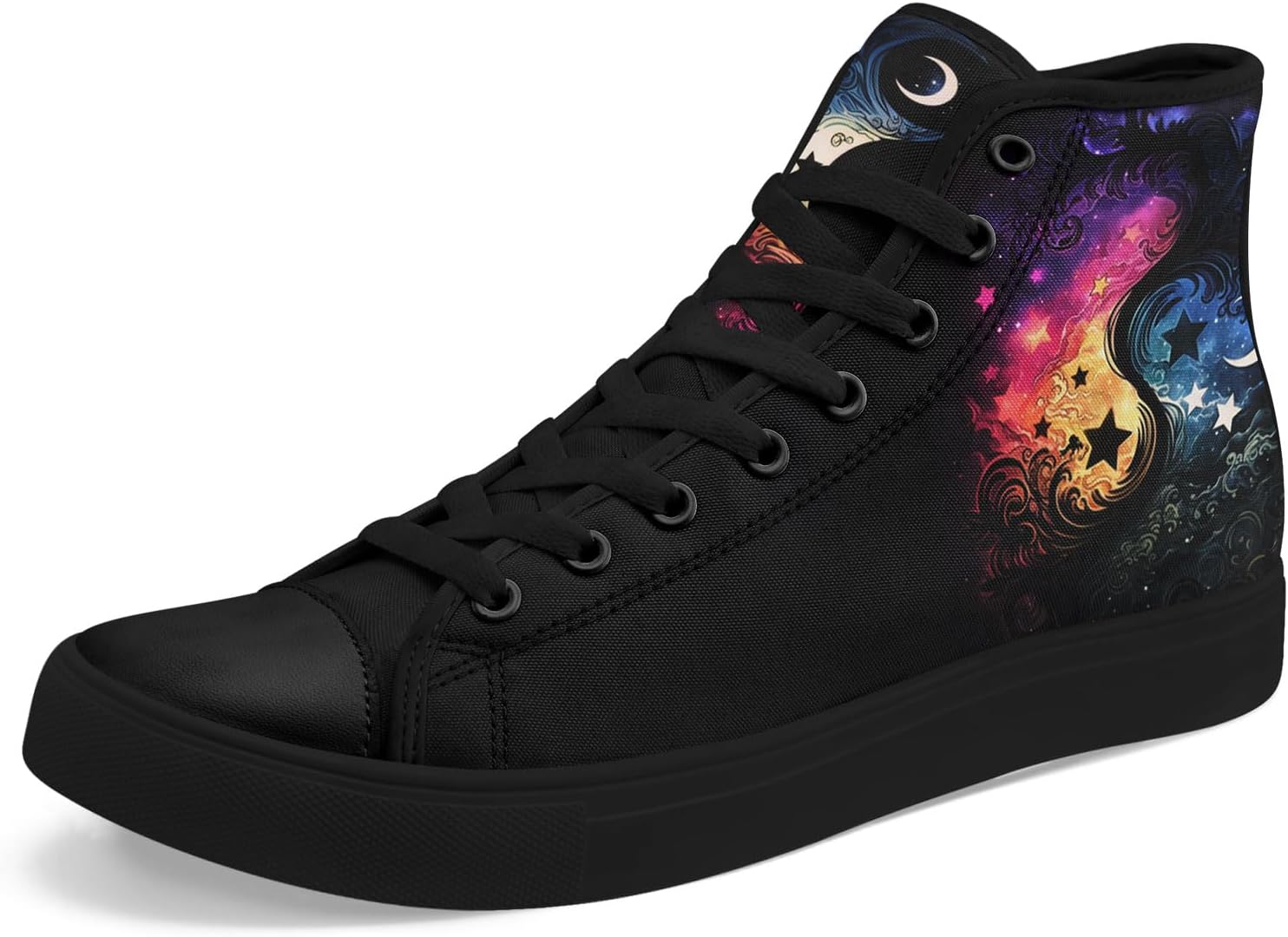 

Высокие кеды на платформе AWSOLE MoonStar из хлопка для женщин, мужчин и молодежи, модная легкая обувь, стильные повседневные плоские кроссовки для ходьбы, белый/черный/синий/оранжевый/розовый