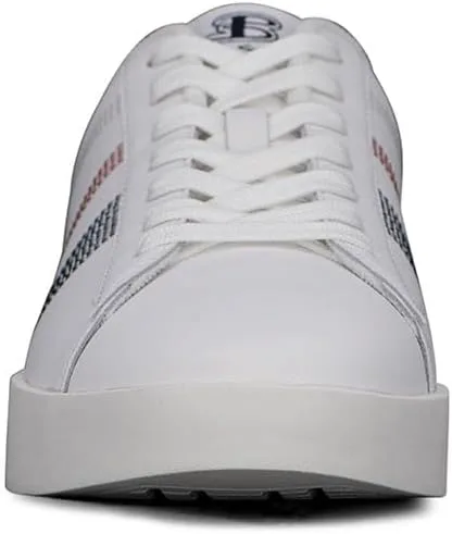 Кроссовки Ben Sherman Mens Boxwell, белый/темно-синий/красный — фото 4
