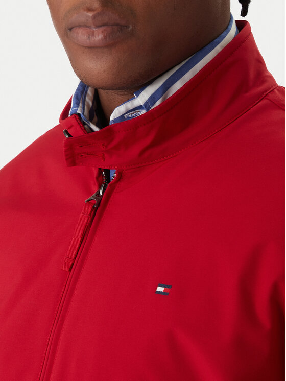 Демисезонная куртка regular fit Harrington MW0MW37647 Tommy Hilfiger, красный — фото 4