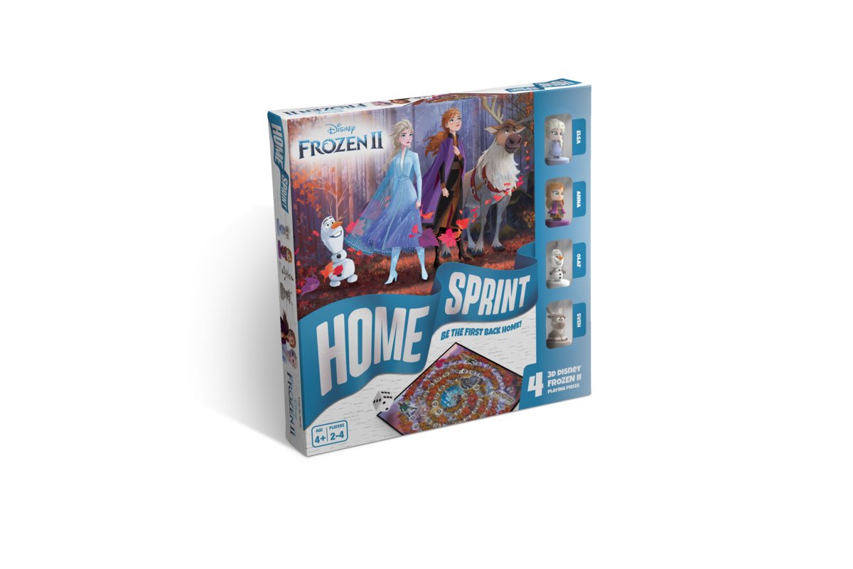 

Cartamundi, Frozen 2, семейная игра Home Sprint