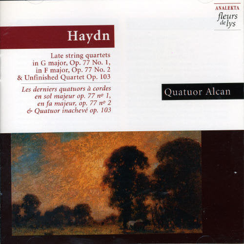 

CD диск Haydn: QT STR Op 77 Nos. 1-2/Op 1