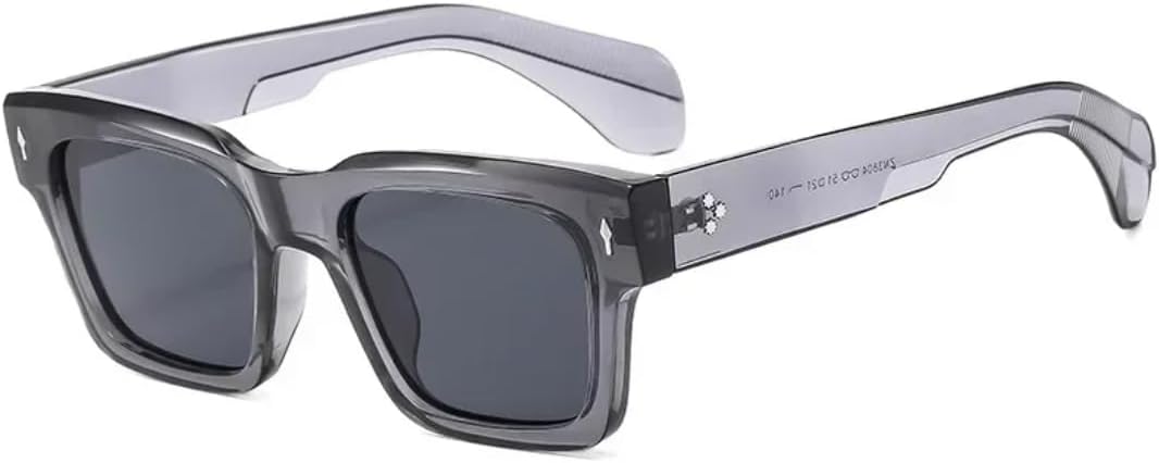 

Солнцезащитные очки с защитой UV400 | Rivets Punk Green, маленькая оправа | для женщин и мужчин, для занятий спортом на открытом воздухе и вождения DSVIGF, C2-gray Gray