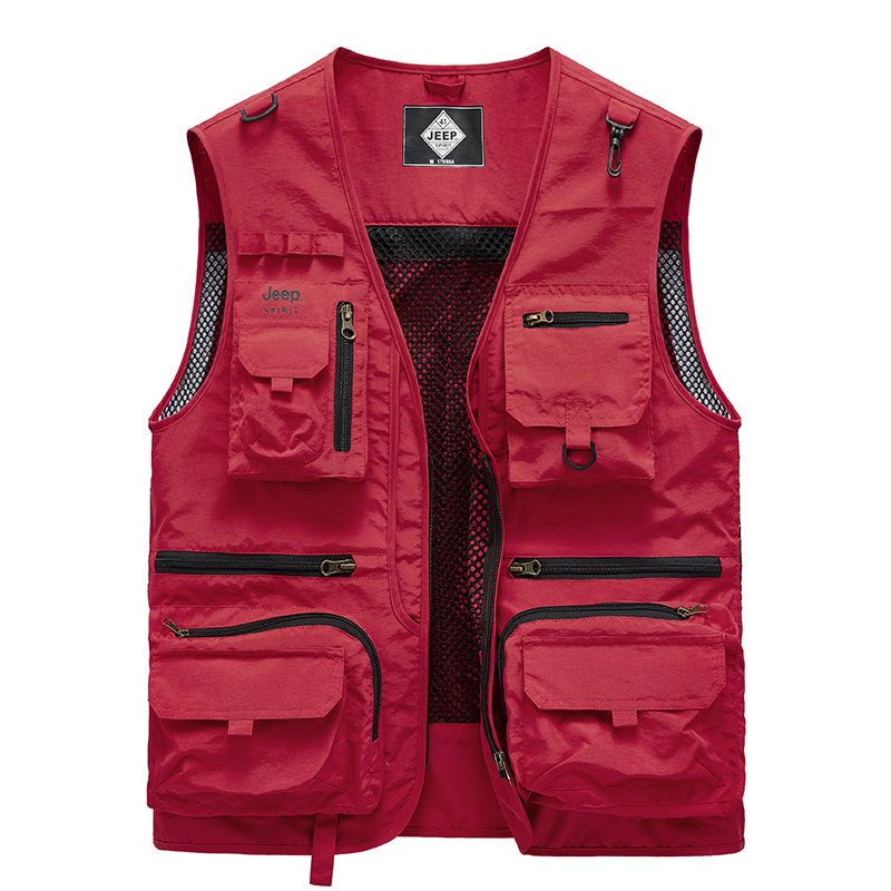 

JEEP SPIRIT Жилет унисекс, Maroon