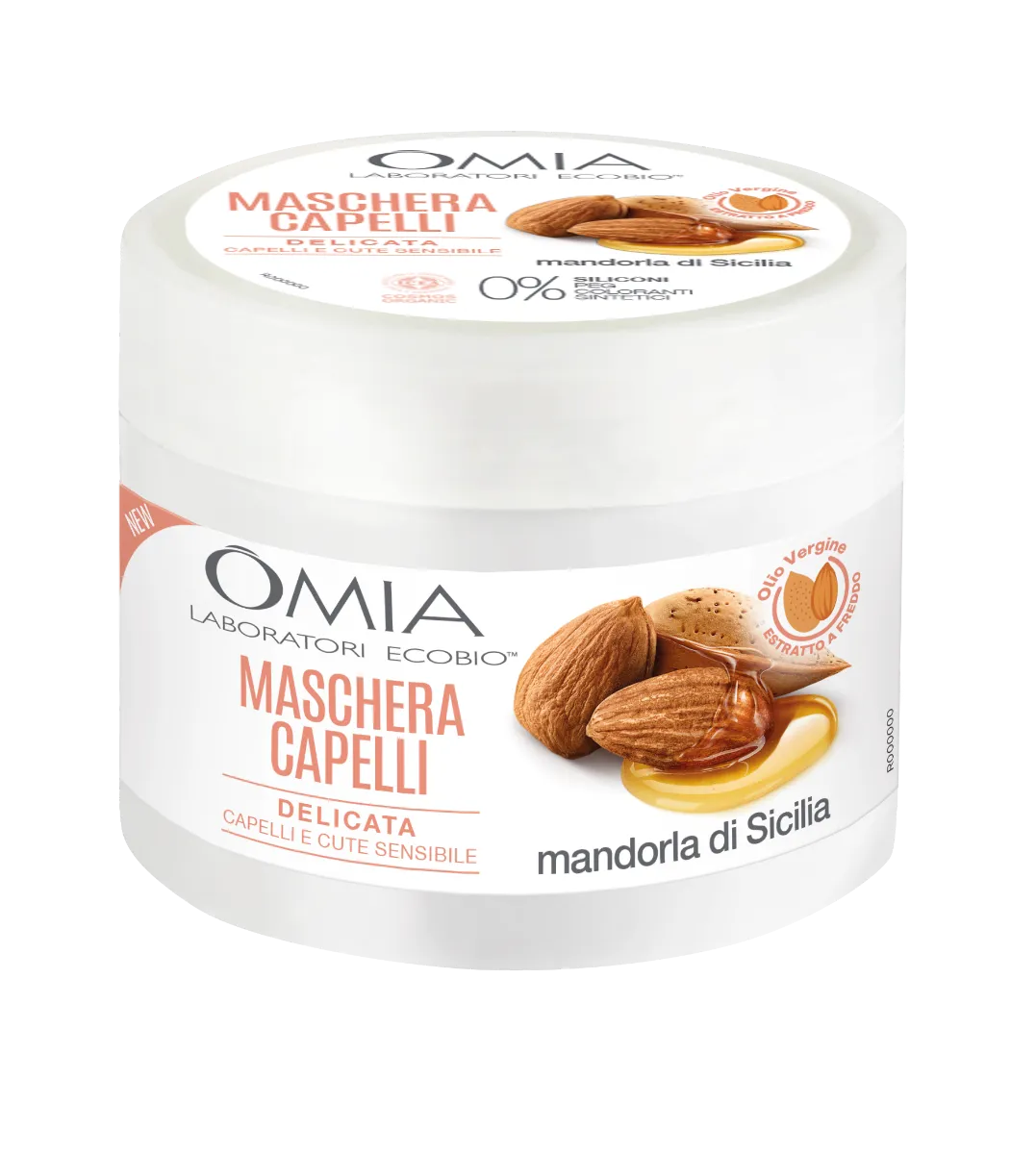 

Маска для волос Omia Almond 250 мл увлажняет, защищает и укрепляет