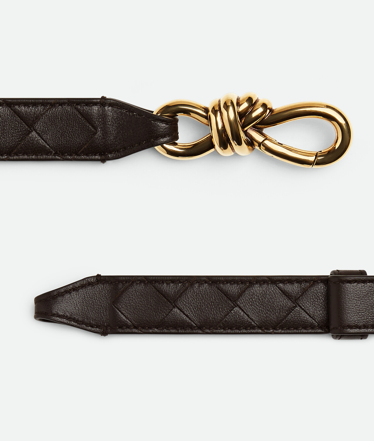 Ремень andiamo BOTTEGA VENETA, фондан — фото 4