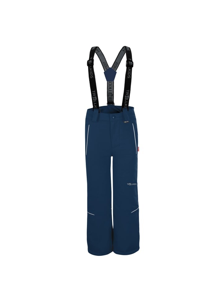 

Лыжные брюки Trollkids slim fit Holmenkollen, цвет mystic blue, Синий, Лыжные брюки Trollkids slim fit Holmenkollen, цвет mystic blue