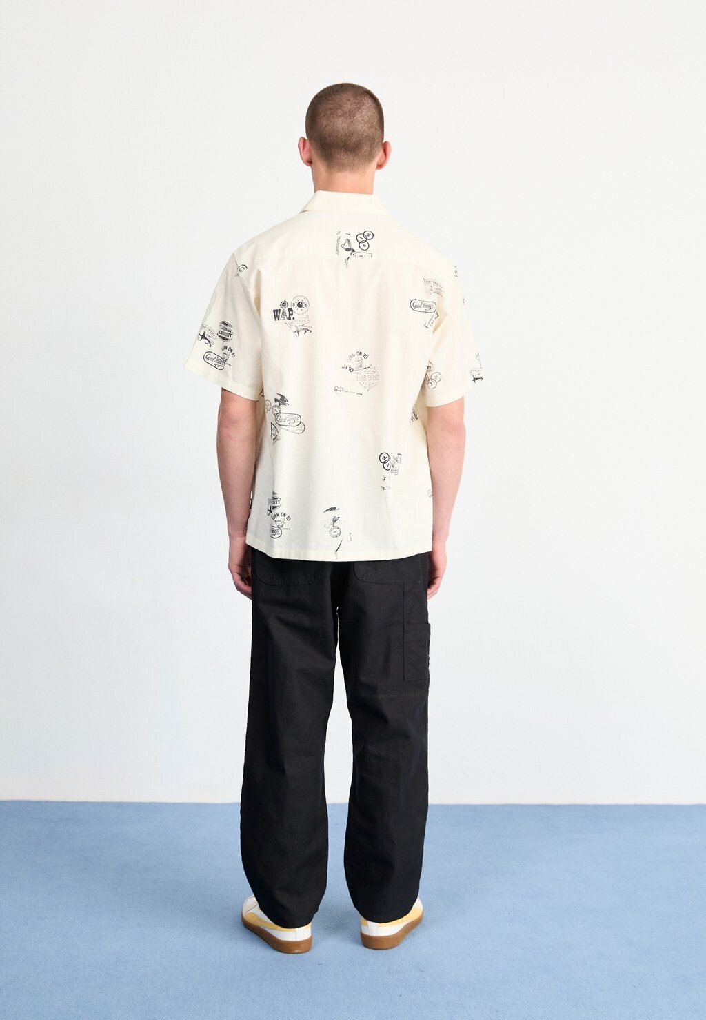 

Брюки WALTER DOUBLE KNEE PANT Carhartt WIP, черный