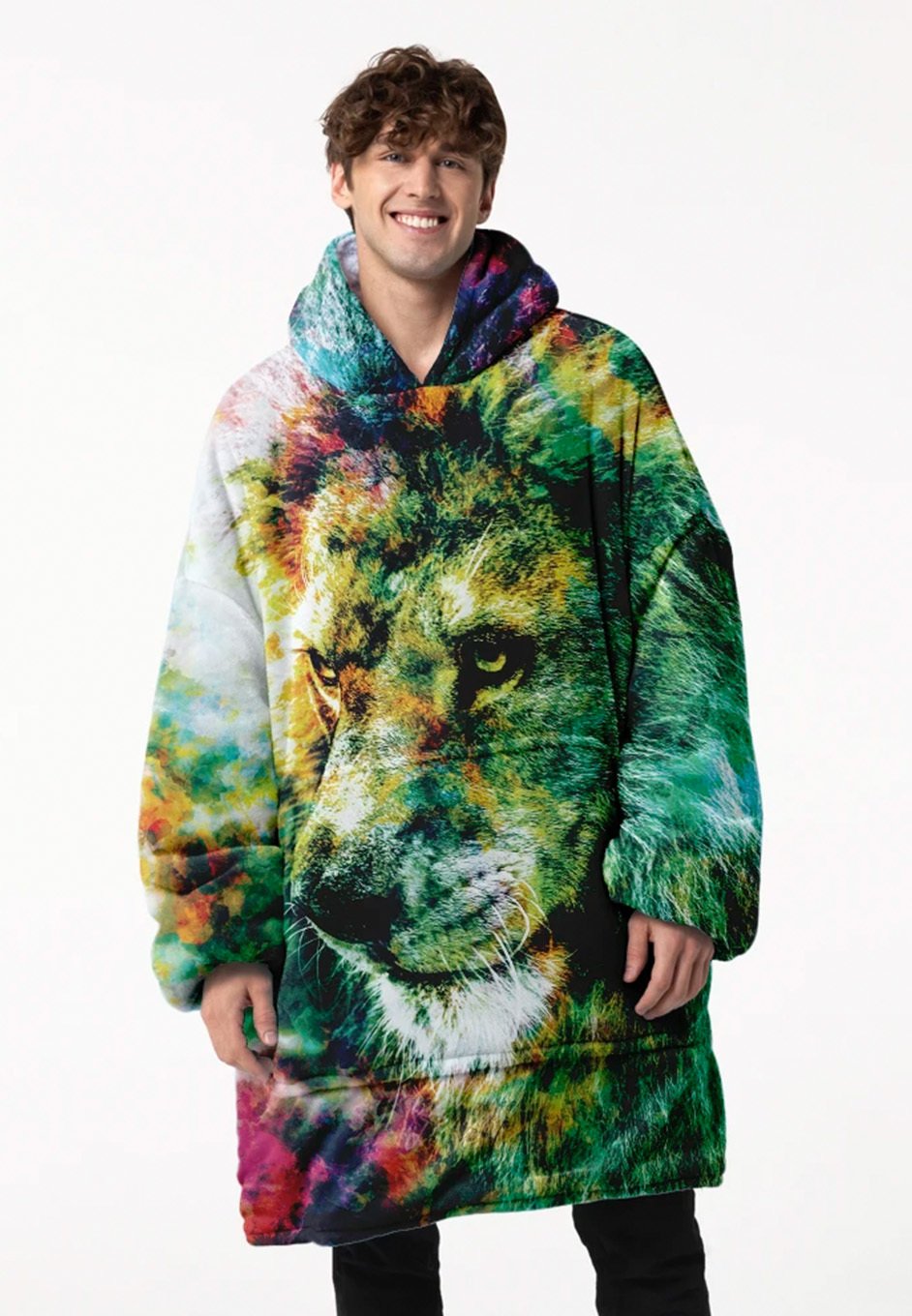

Толстовка BLANKET KING OF COLORS - Hoodie Mr. GUGU & Miss GO, зеленый