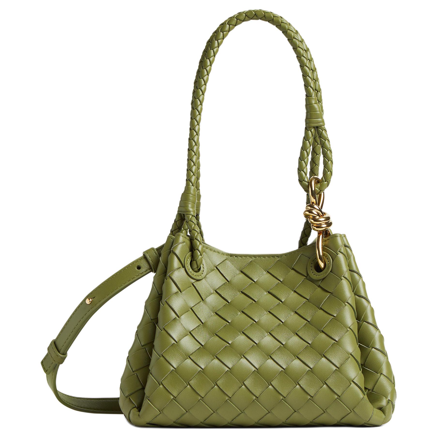 

Bottega Veneta Парашютная овчинная наплечная сумка