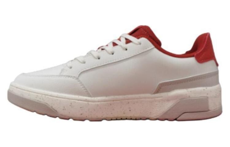 

Кроссовки PEAK Skateboarding Shoes Women's Low-top White/Red, белый/красный
