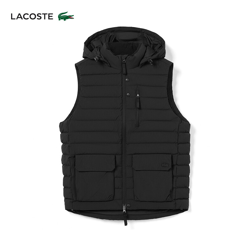 

Жилет мужской Lacoste с капюшоном, песочный