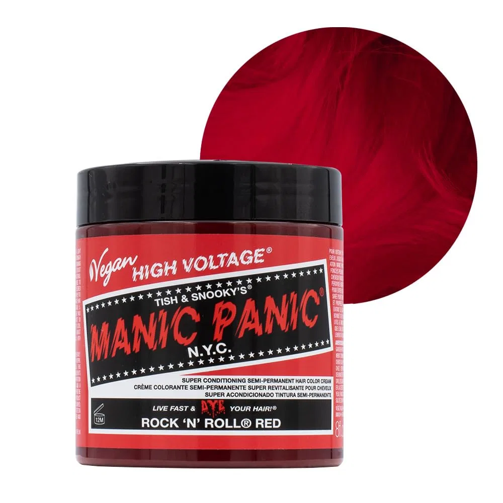 Краска для волос «High Voltage Rock N Roll Red Vegan» от Manic Panic Manic Panic