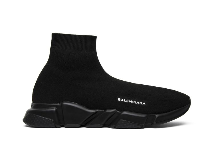 

Кроссовки Balenciaga Speed Trainer Mid 'Triple Black', черный