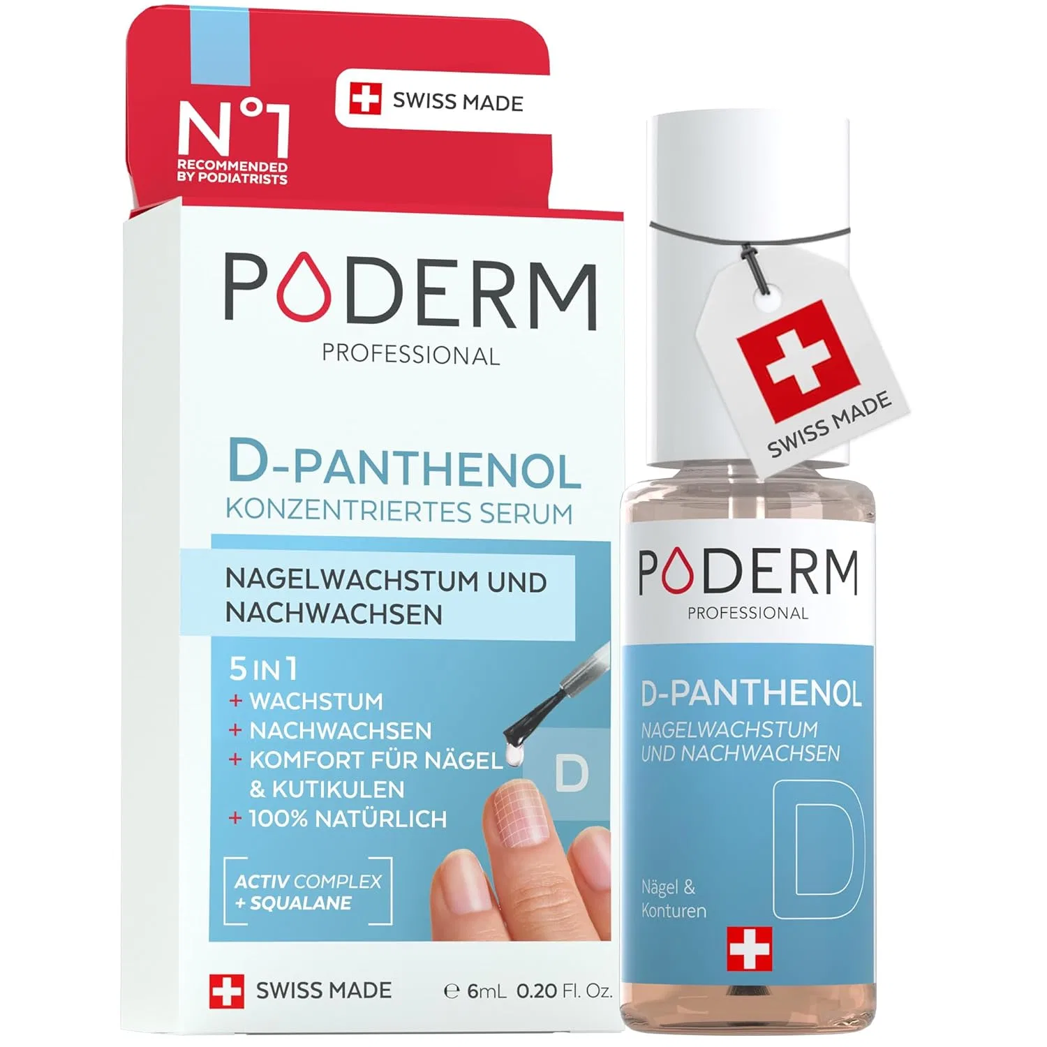 Сыворотка для ногтей «5-in-1 Nail Booster D-Panthenol» от Poderm Poderm