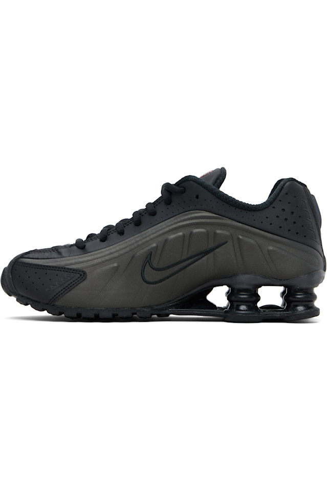 Nike Черные кроссовки Shox R4 — фото 3