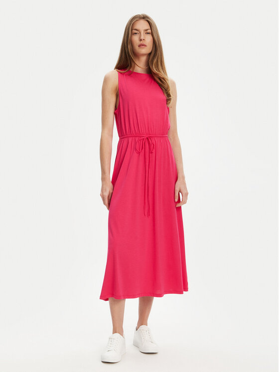 

Летнее платье стандартный крой 3Q225V00X United Colors Of Benetton, розовый