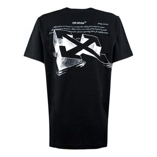

Футболка arrows sketch printed short sleeve Off-White, черный