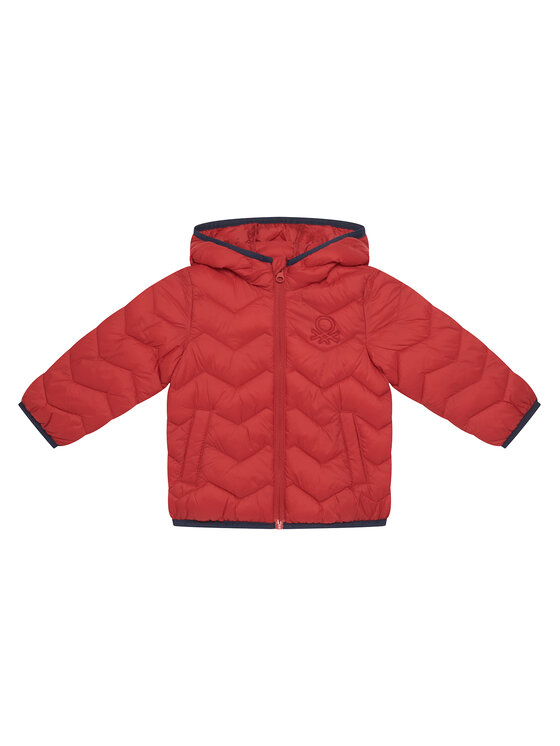 

Зимняя куртка regular fit 2TWDGN02V United Colors Of Benetton, красный