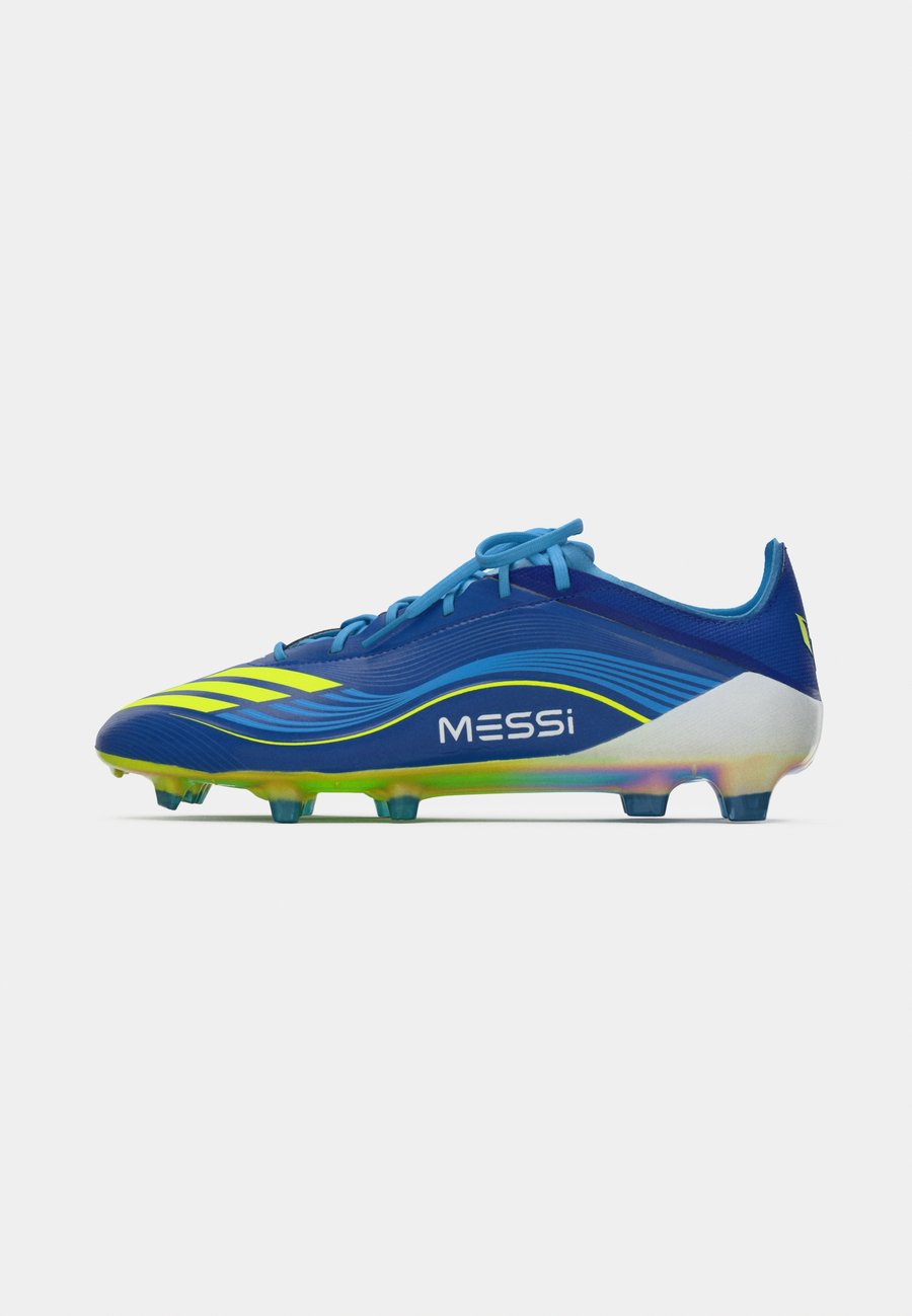 Кроссовки Adidas Performance F50 MESSI ELITE FIRM GROUND FOOTBALL BOOTS, Team Royal Blue/Solar Yellow/Semi Blue Burst/Royal Blue — фото 2