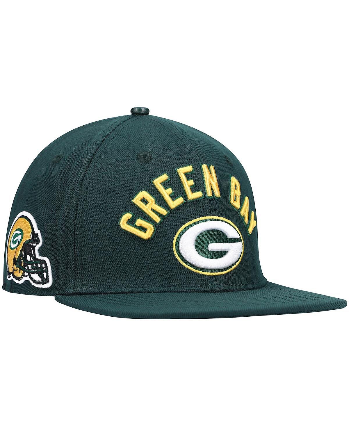 

Мужская зеленая кепка Green Bay Packers Stacked Snapback Pro Standard