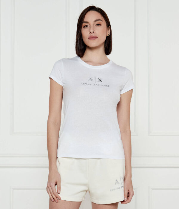 

Футболки Slim fit Armani Exchange, белый
