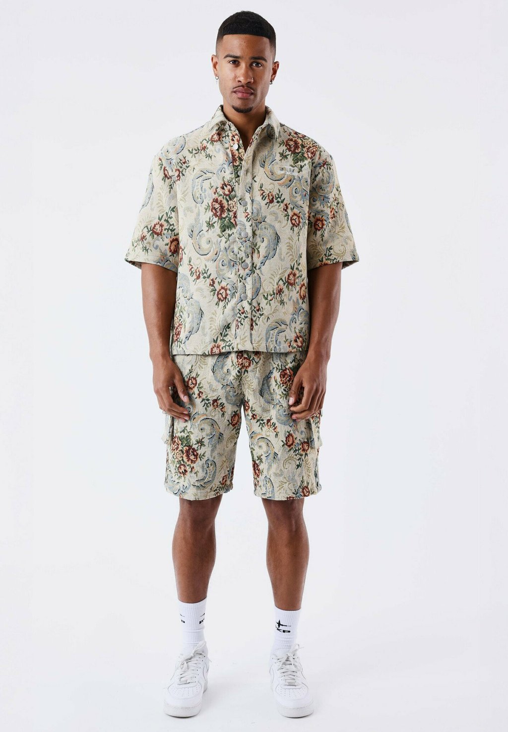 

Рубашка KALASH Project X Paris, металлик серый