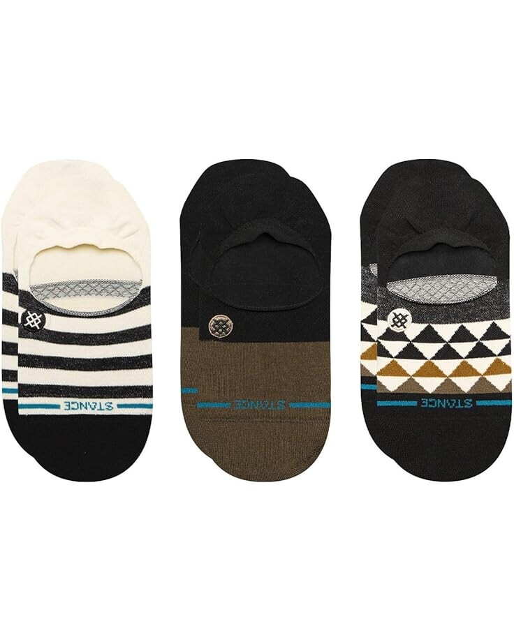 

Носки Stance Equilateral No Show 3-Pack, черный