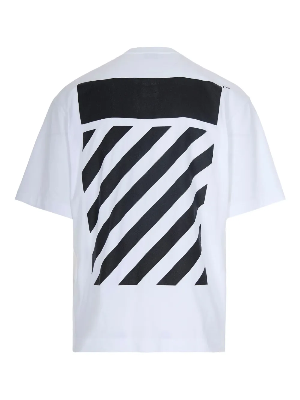 Фланелевая футболка Diagonal Skate с короткими рукавами OFF-WHITE, белый — фото 3