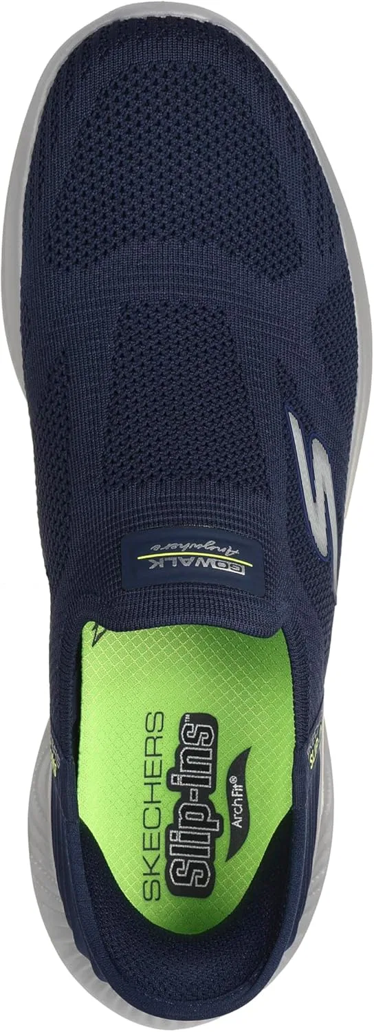Мужские кроссовки Skechers Hands-Free Go Anywhere - The Tourist, Navy — фото 2