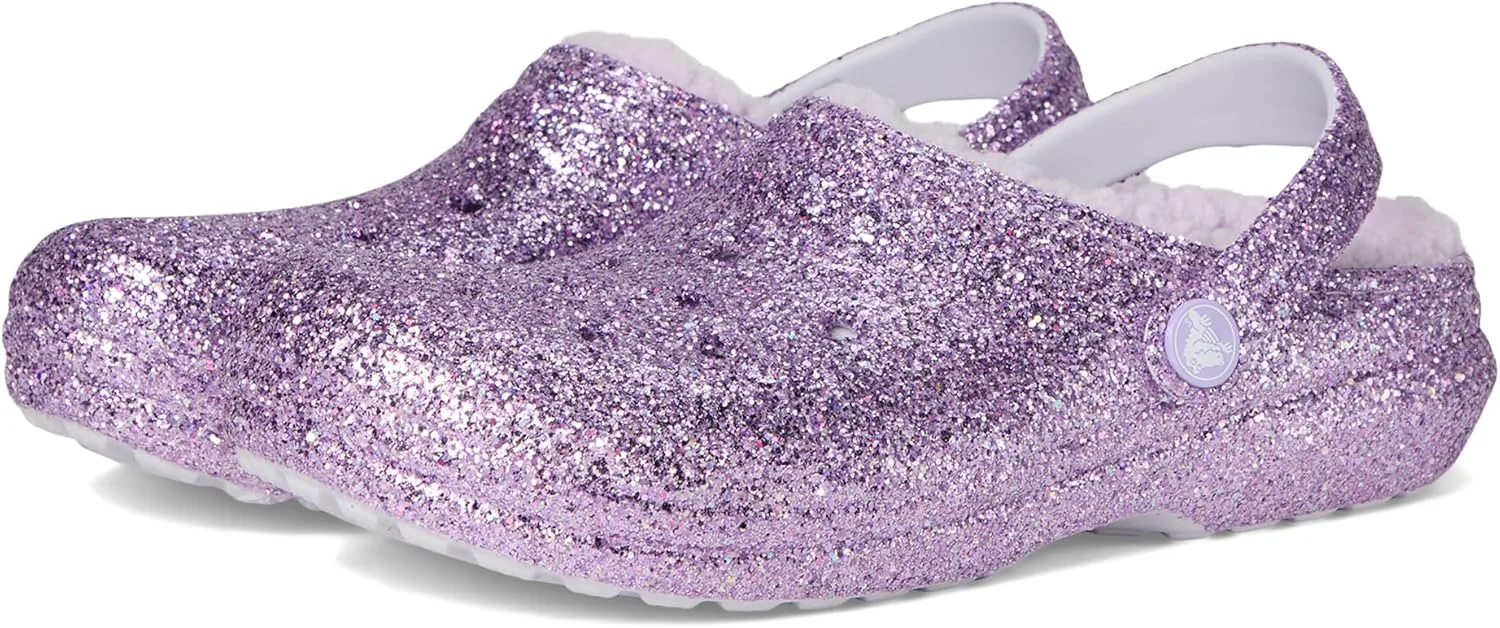 Детские классические сабо Crocs с подкладкой, фиолетовый