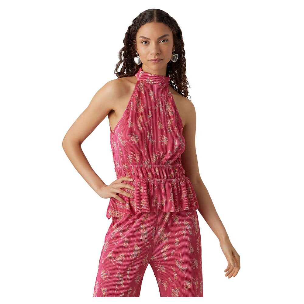 

Блузка Vero Moda Hia Halter, розовый
