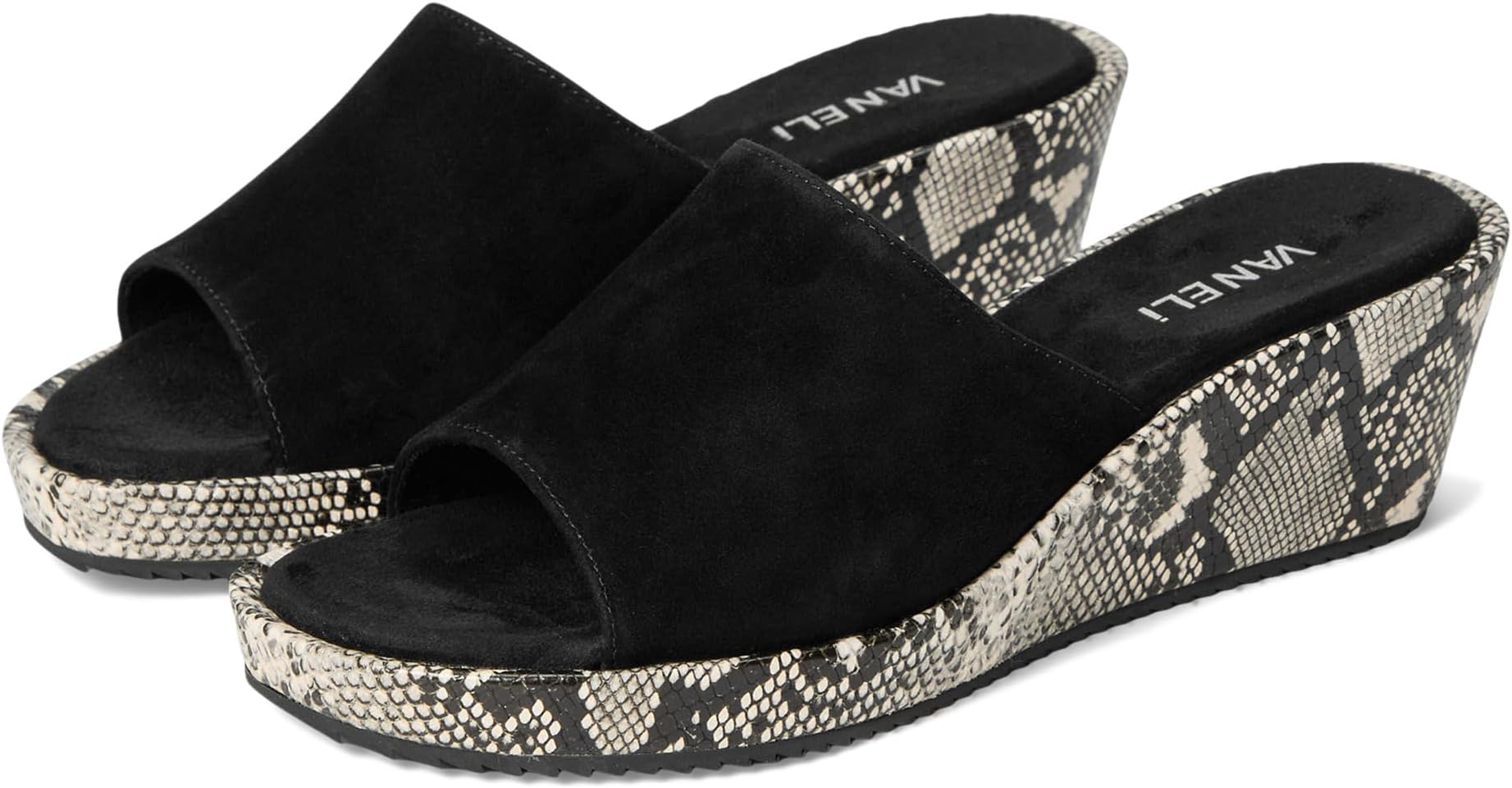Туфли Vaneli Calla, цвет Black Suede