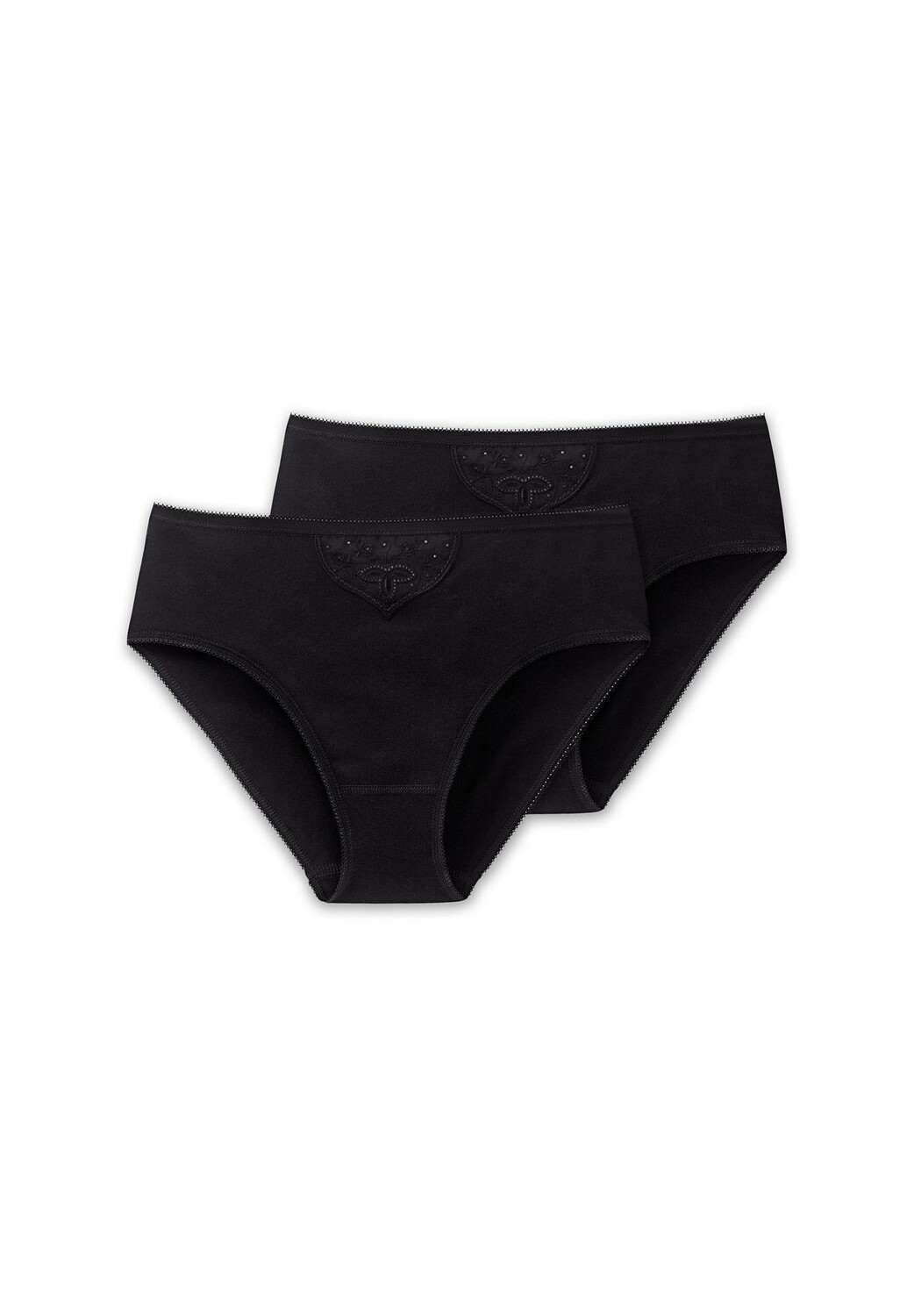 

Трусы Тай Cotton Essentials SCHIESSER, черный