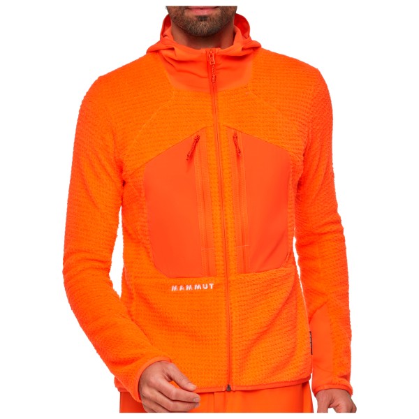 

Куртка Eiger North Face Pro Midlayer Air с капюшоном - флисовая куртка Mammut, оранжевый