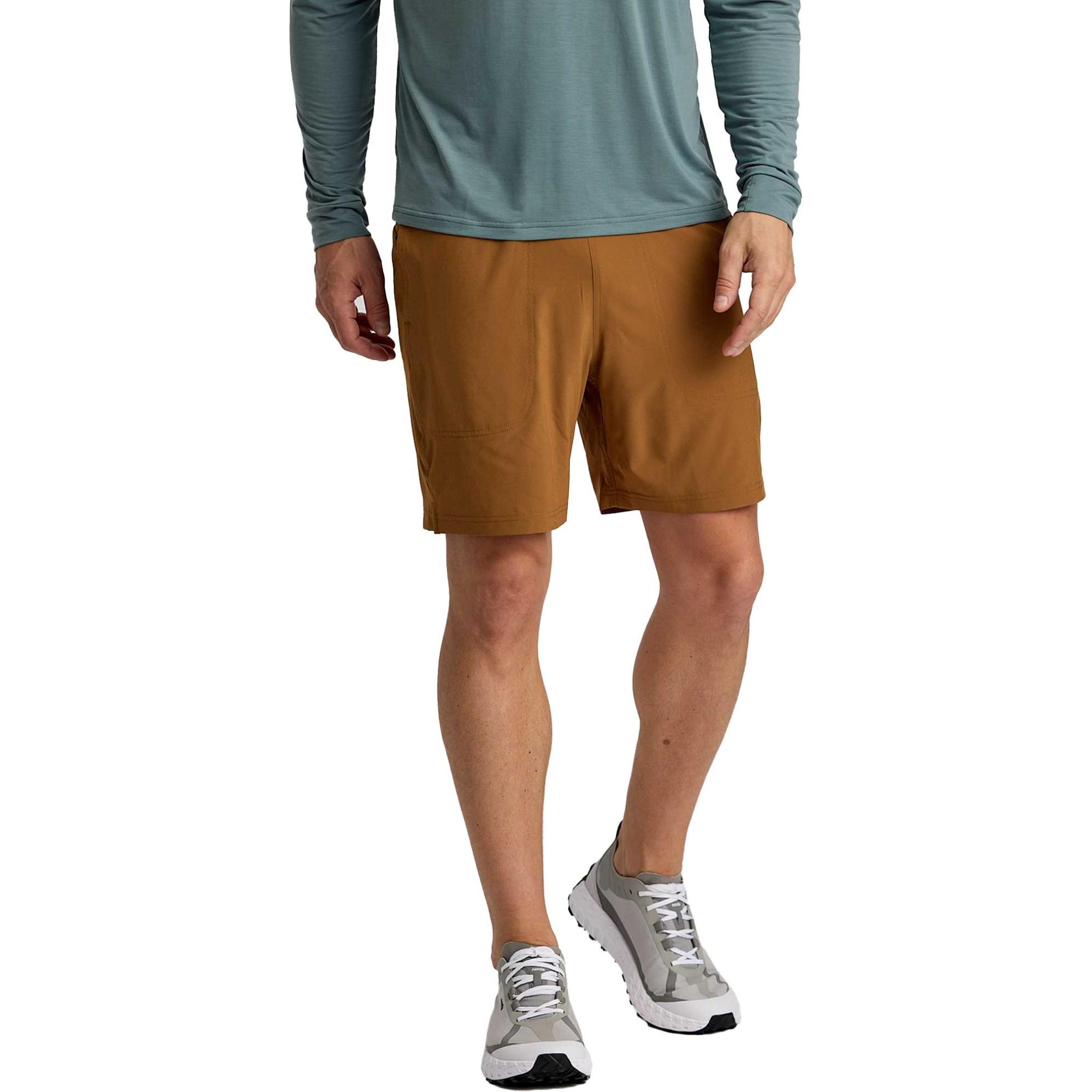 

Мужские шорты на подкладке Active Breeze, размер 7. Free Fly, Russet