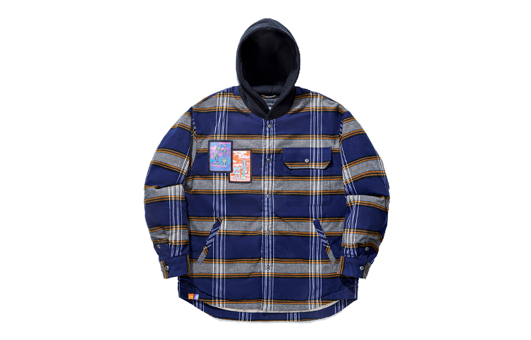 

LiNing Куртка пуховик Li Ning X Steven Harrington мужская, Shadow Purple Blue Orange