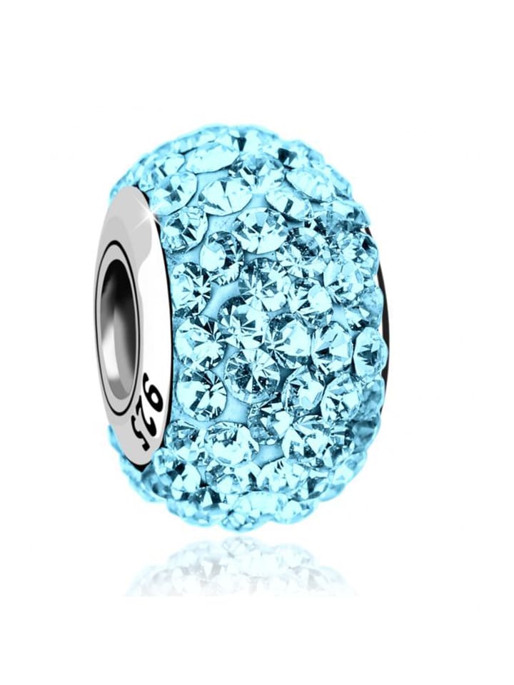 

Nenalina Подвеска в виде шара из стерлингового серебра 925 пробы, светло-голубого цвета