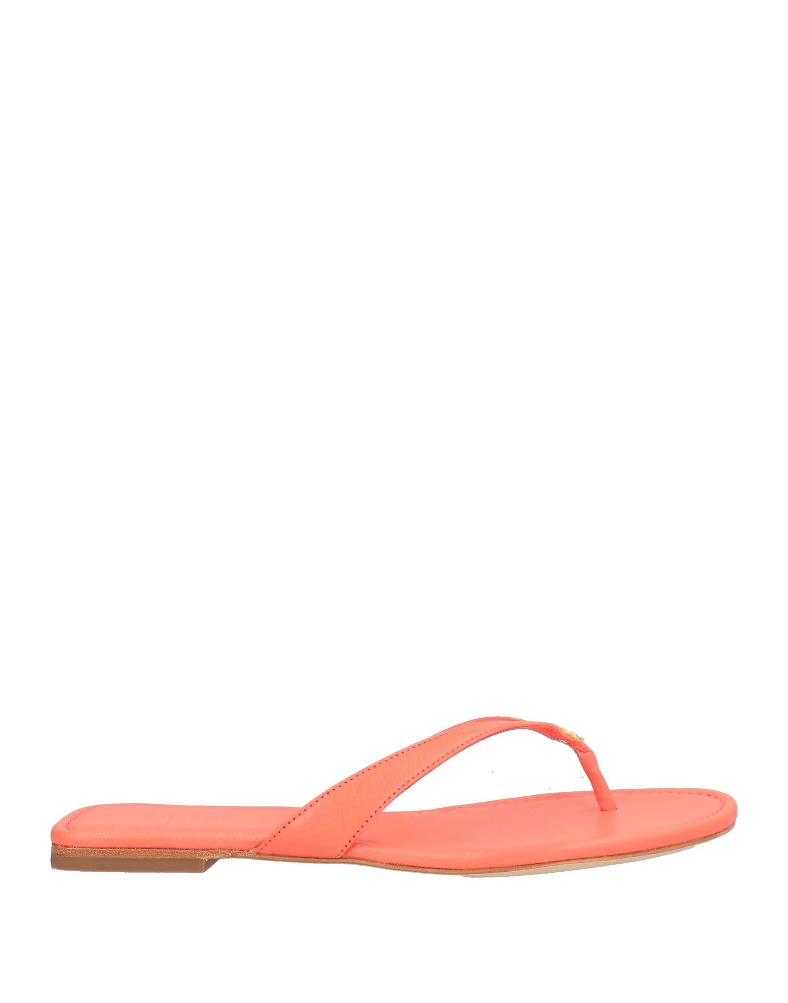 Сандалии Tory Burch, коралловый