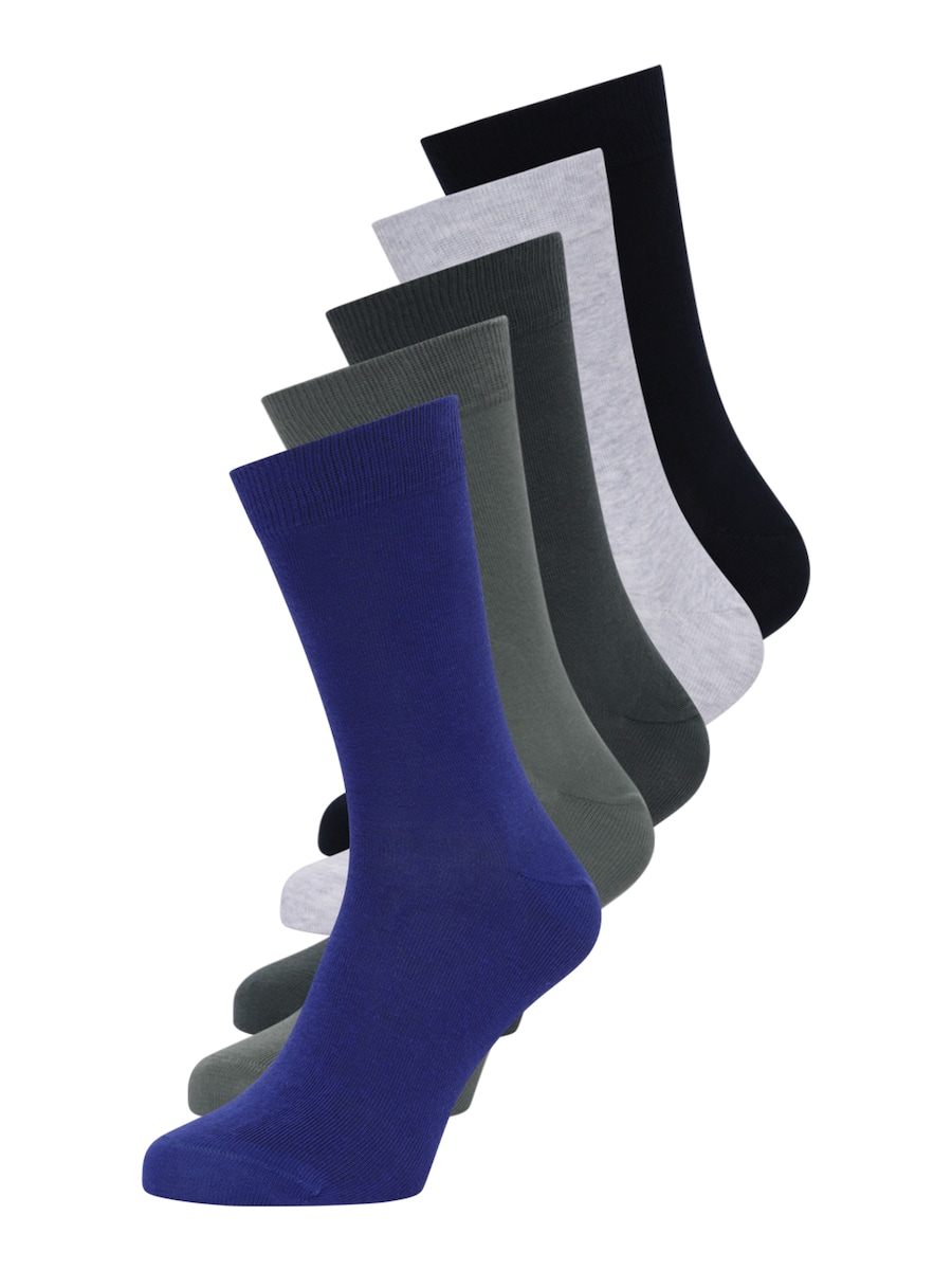 

Носки BJÖRN BORG ESSENTIAL, Royal Blue/Mottled Grey/Khaki/Olive/Black