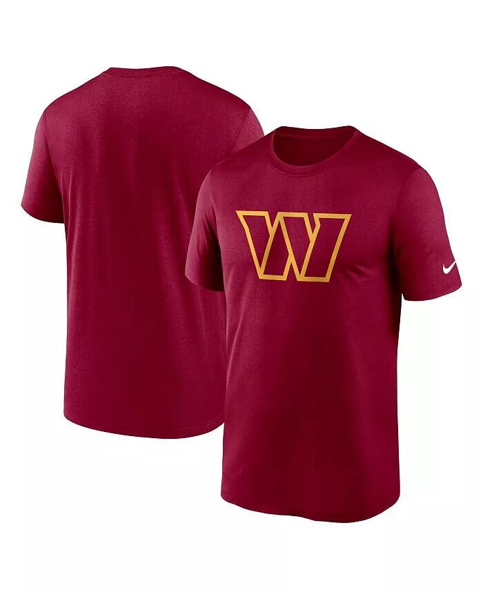 

Футболка мужская бордовая Washington Commanders Essential Legend Nike