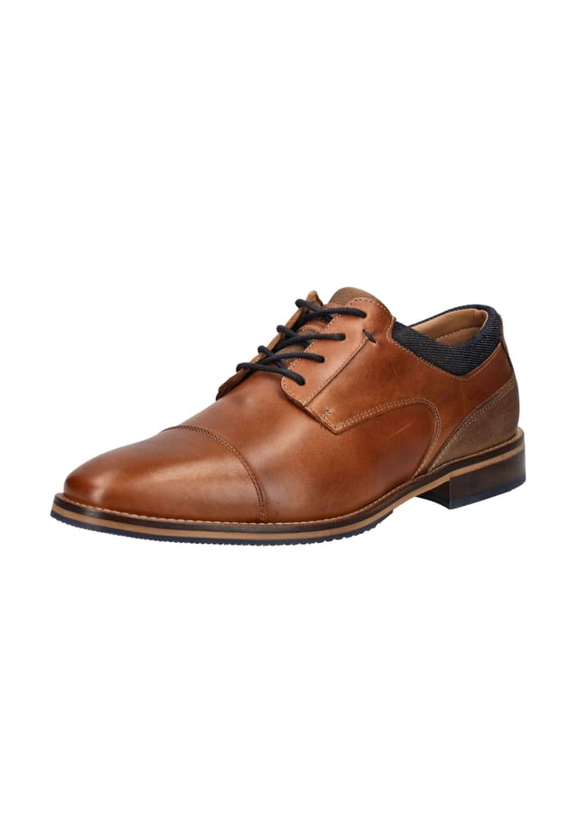 

Кожаные деловые туфли Bullboxer, цвет cognac